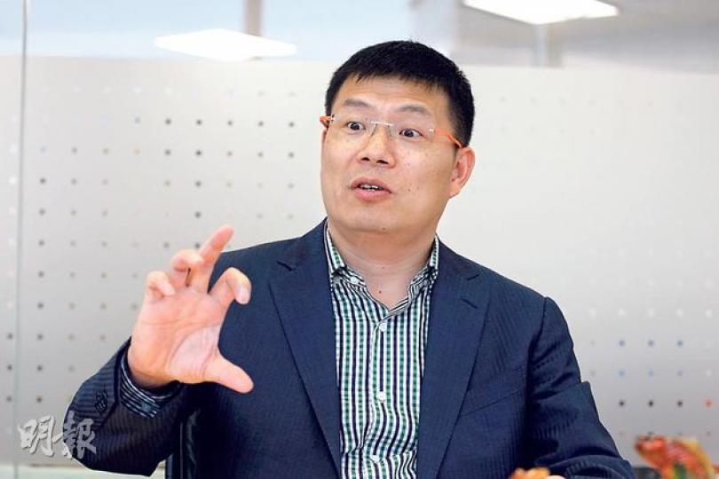 天虹紡織主席洪天祝直言還能工作20年,有足夠時間讓他實現公司成為全球最佳紡織企業的夢想。(李紹昌攝) 天虹紡織主席洪天祝直言還能工作20年,有足夠時間讓他實現公司成為全球最佳紡織企業的夢想。(李紹昌攝)