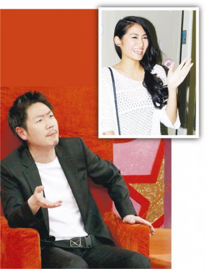 李思捷接受訪問時,緋聞女友「春卷」王寶寶剛巧在場,他竟開金口叫記者放過女方。(攝影:梁迺楠)陳敏之見暈,單立文立即照顧。(攝影:梁迺楠) 李思捷接受訪問時,緋聞女友「春卷」王寶寶剛巧在場,他竟開金口叫記者放過女方。(攝影:梁迺楠)陳敏之見暈,單立文立即照顧。(攝影:梁迺楠)