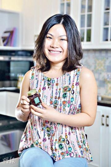 Donna Dolce Kitchen Studio麵包糕點導師Susu。（黃志東、陳淑安攝）自製無花果醬 - Susu做的無花果醬果肉豐富，塗在麵包或餅乾上，每口都能嘗到香甜果肉。（每樽$68，c）（黃志東、陳淑安攝）（黃志東、陳淑安攝）