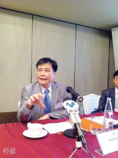 粵海投資主席黃小峰稱，港府與廣東省將討論新一輪購買東江水協議，料雙方在水價檢討上，會充分考慮供水成本等因素。（陳子凌攝）