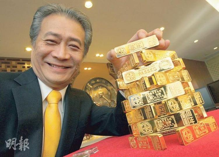 金銀貿易場理事長張德熙指出,將來冀在前海設置金銀倉庫及驗證中心,期望能夠推動香港黃金ETF市場的發展。(李紹昌攝) 金銀貿易場理事長張德熙指出,將來冀在前海設置金銀倉庫及驗證中心,期望能夠推動香港黃金ETF市場的發展。(李紹昌攝)