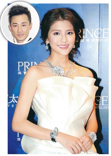 吳千語提起林峯(圓圖)一臉甜絲絲,愛得甜蜜。(攝影:鍾偉茵)Jessica C.穿上低胸婚紗大曬身材。(攝影:鍾偉茵) 吳千語提起林峯(圓圖)一臉甜絲絲,愛得甜蜜。(攝影:鍾偉茵)Jessica C.穿上低胸婚紗大曬身材。(攝影:鍾偉茵)