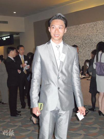 陳振邦透露15個月大的囝囝剛學識叫爸爸媽媽。(攝影/記者:林蘊兒) 陳振邦透露15個月大的囝囝剛學識叫爸爸媽媽。(攝影/記者:林蘊兒)