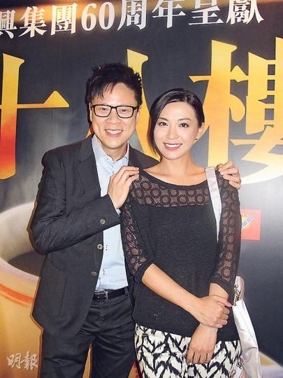 陳志雲與陳煒去看《十八樓C座舞台劇》。(攝影/記者:柯美) 陳志雲與陳煒去看《十八樓C座舞台劇》。(攝影/記者:柯美)