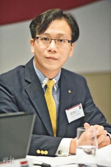 香港大學指逾六成香港出口商被客戶拖數，來自內地的壞帳佔44%。委託調查的Eos 董事總經理曾智仁指港商應先通過信貸報告了解買家。（鄧宗弘攝）