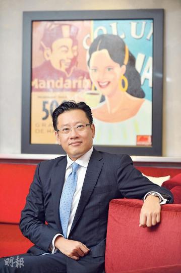 張一鳴由芬佬轉行做開元產業信託的執董及行政總裁,他表明毋懼挑戰,「未做過唔等於唔掂」。(鄧宗弘攝) 張一鳴由芬佬轉行做開元產業信託的執董及行政總裁,他表明毋懼挑戰,「未做過唔等於唔掂」。(鄧宗弘攝)