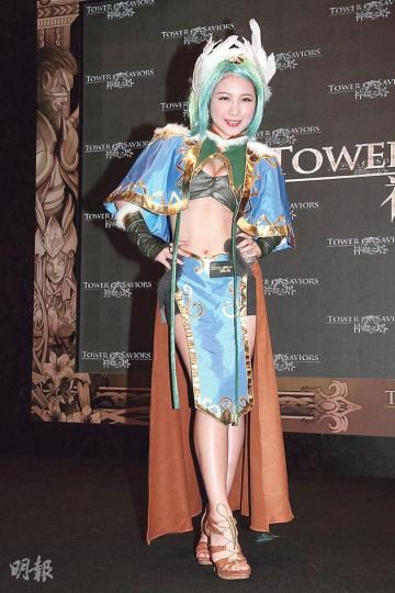 「雞排妹」鄭家純性感可愛,冧暈不少男粉絲。(攝影﹕娛樂組) 「雞排妹」鄭家純性感可愛,冧暈不少男粉絲。(攝影﹕娛樂組)