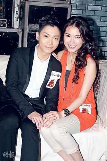 李丞責與劉倩婷希望一索得男。(攝影/記者﹕楊安莉) 李丞責與劉倩婷希望一索得男。(攝影/記者﹕楊安莉)