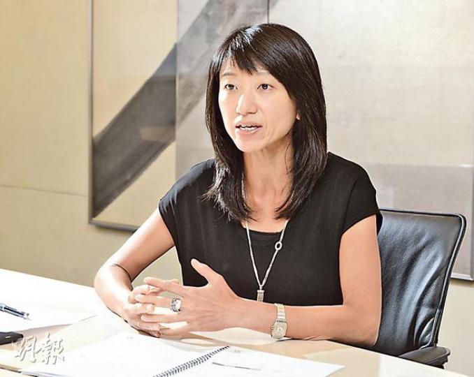 摩根中國先驅A股基金經理梁碧嫻表示，中國經濟增長已經開始穩定下來，預期A股企業盈利在今年會上升8％至9％，下年可以有10％至12％，若盈利回升，對A股市場有正面影響。（陳淑安攝）