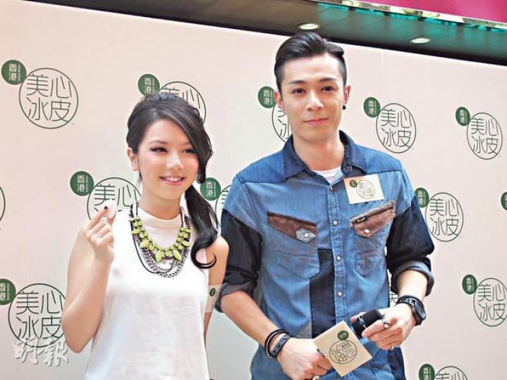 G.E.M.(左)自言有很多靚女朋友可介紹給周柏豪(右)。(攝影/記者:柯美) G.E.M.(左)自言有很多靚女朋友可介紹給周柏豪(右)。(攝影/記者:柯美)