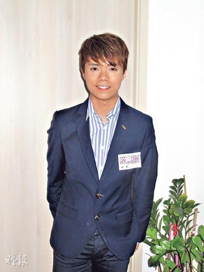 張敬軒表示師兄好努力工作,希望大家給予支持。(攝影/記者﹕楊安莉) 張敬軒表示師兄好努力工作,希望大家給予支持。(攝影/記者﹕楊安莉)