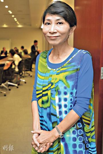 公民黨毛孟靜昨回應親中報章批評她支持港獨時說,參與聯署倒梁廣告,事前並不知道會在台灣報章刊登,事後亦不反對這樣做。(葉家豪攝) 公民黨毛孟靜昨回應親中報章批評她支持港獨時說,參與聯署倒梁廣告,事前並不知道會在台灣報章刊登,事後亦不反對這樣做。(葉家豪攝)