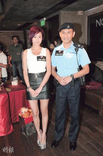 林文龍伙拍湯怡頗有新意,期待《Night Shift》早日正式播出。(攝影/記者﹕梁榮達) 林文龍伙拍湯怡頗有新意,期待《Night Shift》早日正式播出。(攝影/記者﹕梁榮達)