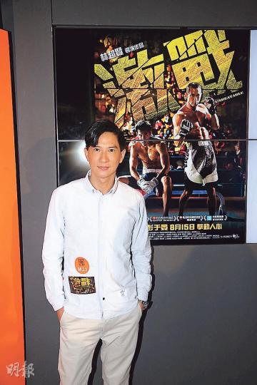 張家輝認為香港影壇青黃不接。(攝影/記者:陳釗) 張家輝認為香港影壇青黃不接。(攝影/記者:陳釗)