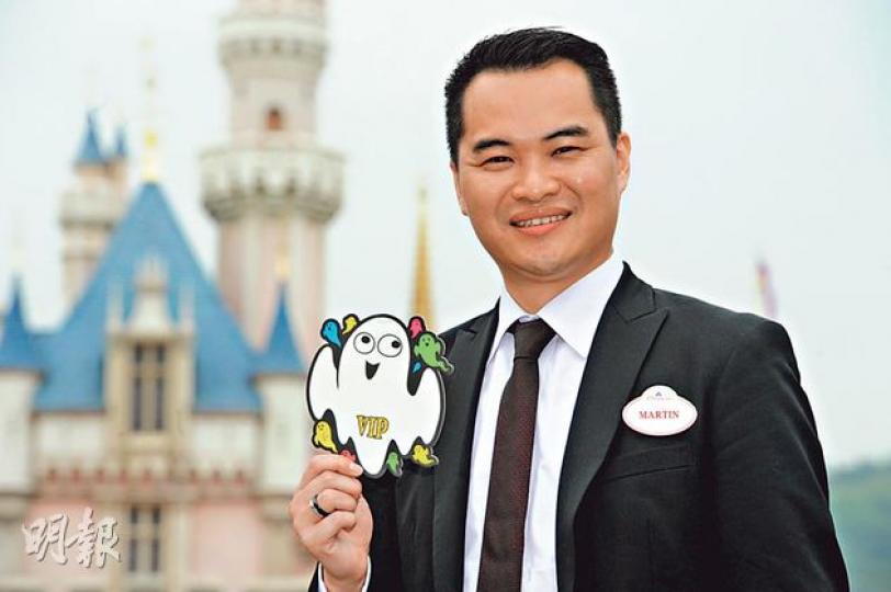 迪士尼商務活動策劃總監梁加明表示,近年企業都願意投放更多時間、金錢於商務會展及獎勵旅遊。(尹錦恩攝) 迪士尼商務活動策劃總監梁加明表示,近年企業都願意投放更多時間、金錢於商務會展及獎勵旅遊。(尹錦恩攝)