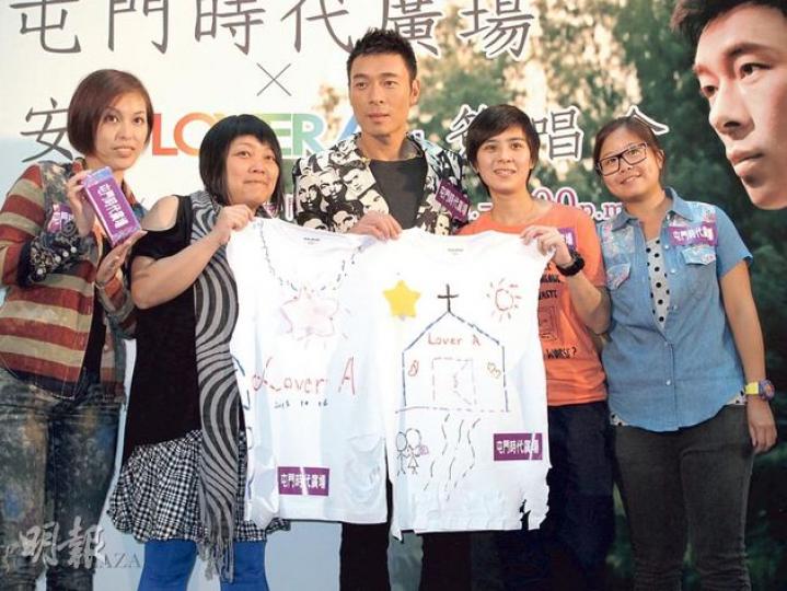 許志安懶理被粉絲當眾催婚。（攝影/記者：孫慧莊）