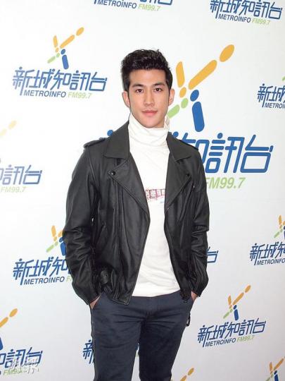 李治廷表示被人刻意傷害，所以笑唔出。（攝影/記者﹕楊安莉）