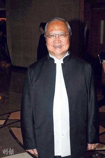 無綫行政主席梁乃鵬指香港是最自由的地方，每人都有發表意見的自由。（攝影/記者：陳釗）