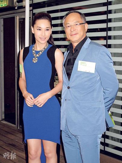 杜琪峯覺得徐子珊的演技不俗。（攝影/記者：孫慧莊）