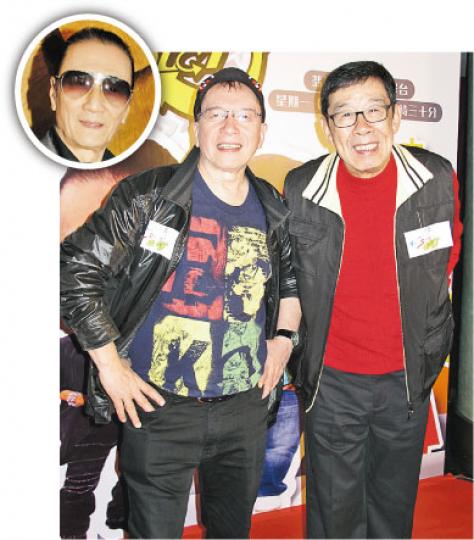 胡楓（右）表示與Joe Junior（左）及謝賢（圓圖）拍攝旅遊節目有好體驗，他更希望再添食。（攝影/記者：林蘊兒）