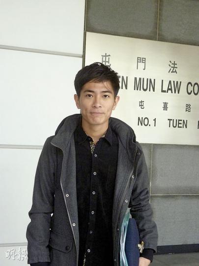 羅鈞滿昨稱,因不知屯門裁判法院附近有哪些地方可供泊車,故他沒駕駛私家車到法庭。(何海棠攝) 羅鈞滿昨稱,因不知屯門裁判法院附近有哪些地方可供泊車,故他沒駕駛私家車到法庭。(何海棠攝)