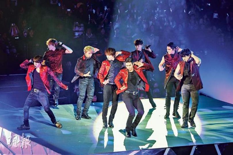 Super Junior的巡迴演唱會SS5歷時9個月,但年底又會推出有更多不同環節的加強版。(攝影/記者:高玉燕) Super Junior的巡迴演唱會SS5歷時9個月,但年底又會推出有更多不同環節的加強版。(攝影/記者:高玉燕)