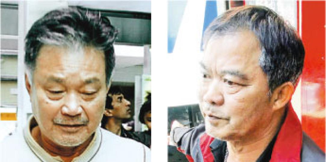 廟街永星里死亡車禍中涉案貨車司機憶述案發過程(右圖)。馮姓小巴司機(左圖)則於案發後在醫院診治,其後自行離開。(衛永康、林智傑攝) 廟街永星里死亡車禍中涉案貨車司機憶述案發過程(右圖)。馮姓小巴司機(左圖)則於案發後在醫院診治,其後自行離開。(衛永康、林智傑攝)