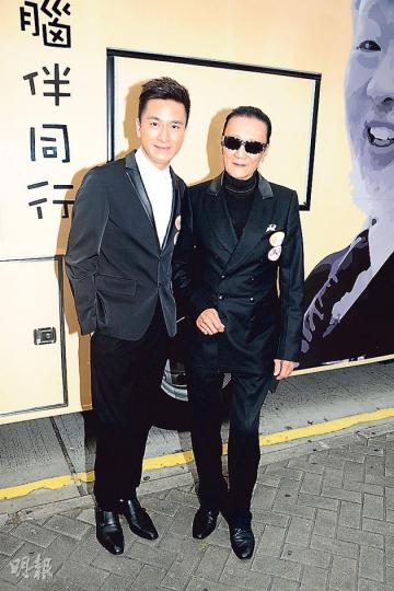 兩代小生相遇,未知馬國明(左)有否請教謝賢(右)演戲心得呢?(攝影/記者:陳釗) 兩代小生相遇,未知馬國明(左)有否請教謝賢(右)演戲心得呢?(攝影/記者:陳釗)