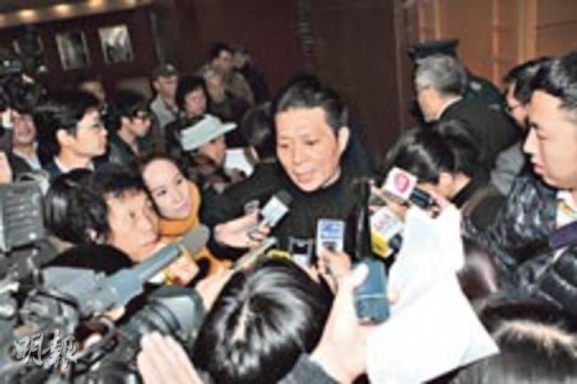 女姐大徒弟歐凱明跟傳媒憶述師父離世前的點滴。(攝影﹕娛樂組) 女姐大徒弟歐凱明跟傳媒憶述師父離世前的點滴。(攝影﹕娛樂組)