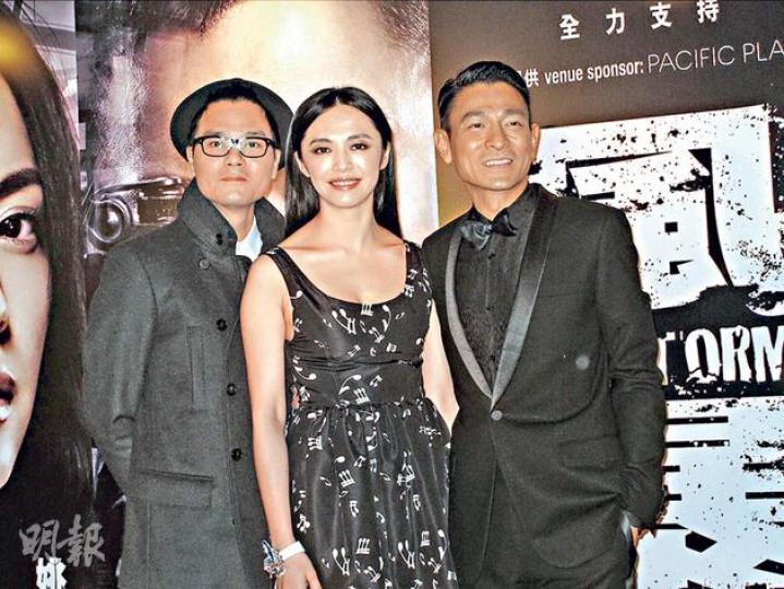 林家棟(左起)、姚晨、劉德華希望《風暴》內地票房能逾3億元。(攝影/記者:李潔盈) 林家棟(左起)、姚晨、劉德華希望《風暴》內地票房能逾3億元。(攝影/記者:李潔盈)