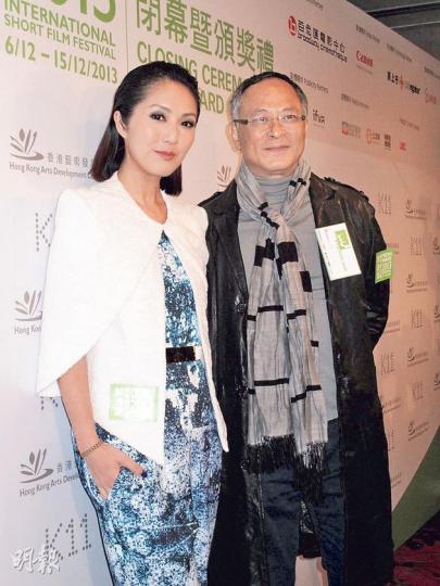 楊千嬅與杜琪峯鼓勵新導演發揮所長。(攝影/記者:李潔盈) 楊千嬅與杜琪峯鼓勵新導演發揮所長。(攝影/記者:李潔盈)