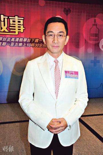 吳啟華指張智霖的「Cool魔」是最受觀眾歡迎,但與視帝無關係。(攝影/記者﹕陳釗) 吳啟華指張智霖的「Cool魔」是最受觀眾歡迎,但與視帝無關係。(攝影/記者﹕陳釗)
