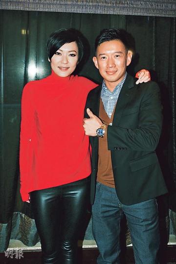 田蕊妮宴請《巨輪》台前幕後,但由老公杜汶澤埋單。(攝影:梁迺楠) 田蕊妮宴請《巨輪》台前幕後,但由老公杜汶澤埋單。(攝影:梁迺楠)
