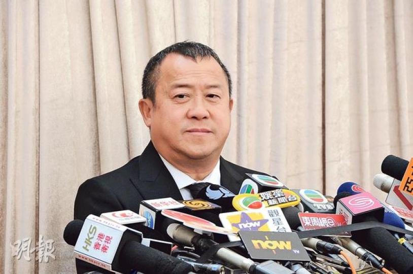 曾志偉指六叔是不求回饋的慈善家。(攝影:娛樂組) 曾志偉指六叔是不求回饋的慈善家。(攝影:娛樂組)