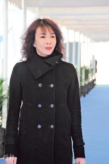 鄭裕玲憶起2003年訪問六叔的片段。(攝影:娛樂組) 鄭裕玲憶起2003年訪問六叔的片段。(攝影:娛樂組)