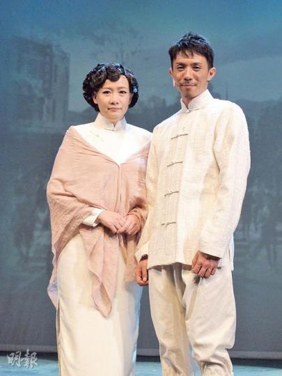 商天娥和張繼聰繼拍劇後,首次合作齊演舞台劇,笑言下次應該合作拍電影。(攝影/記者:林蘊兒) 商天娥和張繼聰繼拍劇後,首次合作齊演舞台劇,笑言下次應該合作拍電影。(攝影/記者:林蘊兒)