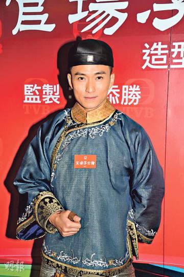 陳山聰努力工作答謝無綫給予機會，暫不去想感情事。（攝影/記者：陳釗）