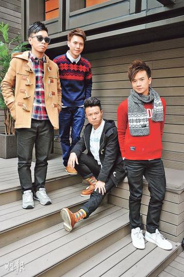 C AllStar自認是港人寫照,會繼續努力追求音樂夢想。(攝影﹕鍾偉茵)On仔(攝影﹕鍾偉茵)釗峰(攝影﹕鍾偉茵)King(攝影﹕鍾偉茵)Jase(攝影﹕鍾偉茵) C AllStar自認是港人寫照,會繼續努力追求音樂夢想。(攝影﹕鍾偉茵)On仔(攝影﹕鍾偉茵)釗峰(攝影﹕鍾偉茵)King(攝影﹕鍾偉茵)Jase(攝影﹕鍾偉茵)