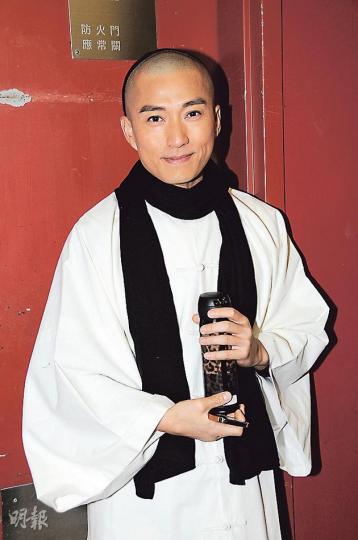 陳山聰自言跑馬拉松跑上癮。（攝影/記者：梁榮達）