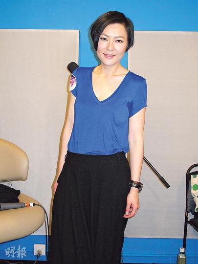 田蕊妮表示音樂會請來蘇永康任嘉賓。(攝影/記者﹕孫慧莊) 田蕊妮表示音樂會請來蘇永康任嘉賓。(攝影/記者﹕孫慧莊)