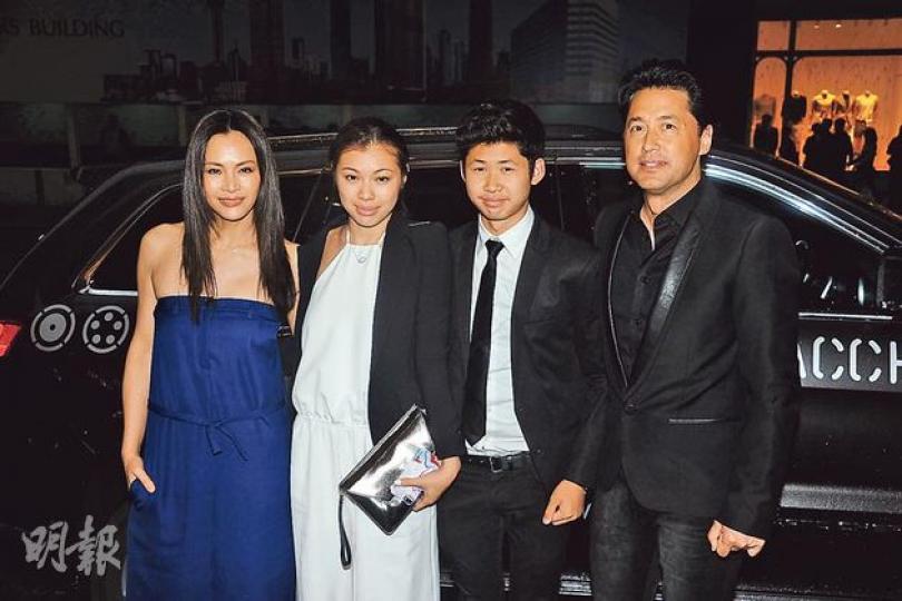 王敏德與太太馬詩慧偕同大女及兒子出席活動,寓工作於家庭樂。(攝影/記者:陳釗) 王敏德與太太馬詩慧偕同大女及兒子出席活動,寓工作於家庭樂。(攝影/記者:陳釗)