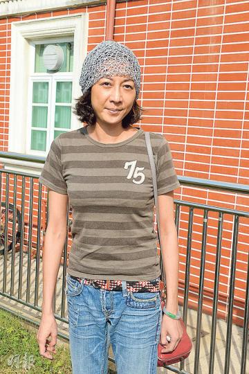 吳綺莉承認容易神經緊張。(攝影﹕娛樂組) 吳綺莉承認容易神經緊張。(攝影﹕娛樂組)