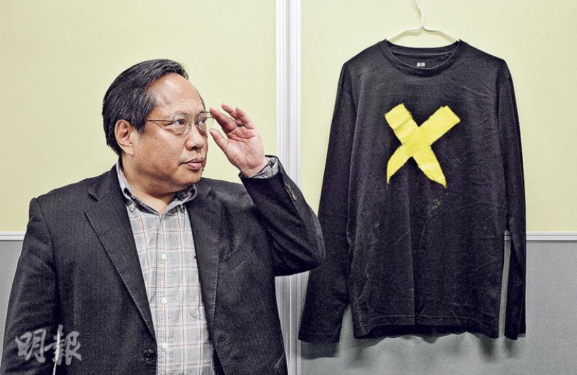 民主黨何俊仁說,民主派議員都有堅定意志否決政改,因為人大常委會8.31的框架「太離譜」。(余俊亮攝) 民主黨何俊仁說,民主派議員都有堅定意志否決政改,因為人大常委會8.31的框架「太離譜」。(余俊亮攝)