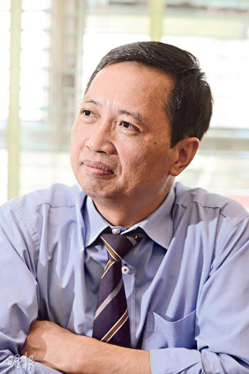 外籍教師會令整個校園的學習英語氣氛更好。——黎柱權 (黃志東攝) 外籍教師會令整個校園的學習英語氣氛更好。——黎柱權 (黃志東攝)
