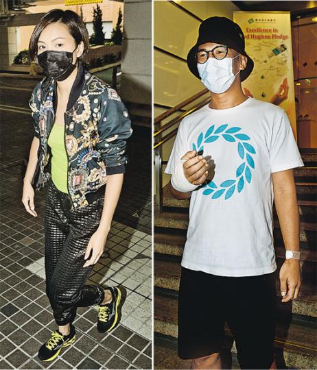 朱慧敏(左)深信Eddie(右)為人,沒有覺得對方對自己不忠或出軌。(攝影:黃梓烜、劉永銳)朱慧敏趕開工,逗留一小時便離開,沒有接Eddie出院。(攝影:黃梓烜、劉永銳) 朱慧敏(左)深信Eddie(右)為人,沒有覺得對方對自己不忠或出軌。(攝影:黃梓烜、劉永銳)朱慧敏趕開工,逗留一小時便離開,沒有接Eddie出院。(攝影:黃梓烜、劉永銳)