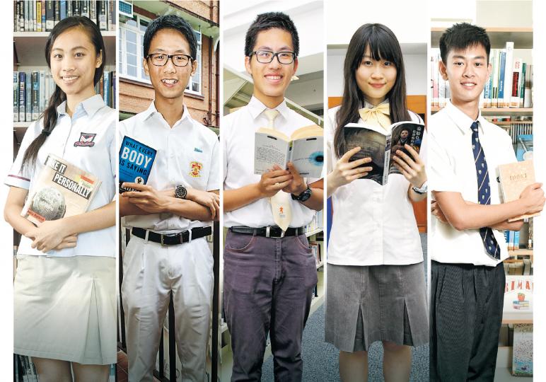 狀元看什麼書? (陳淑安、李紹昌、余俊亮攝) 狀元看什麼書? (陳淑安、李紹昌、余俊亮攝)