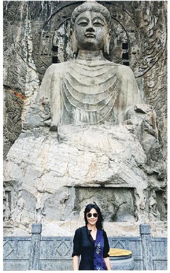 劉嘉玲最近不時四圍飛。(微博圖片) 劉嘉玲最近不時四圍飛。(微博圖片)