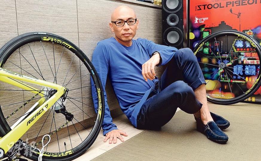 導演林超賢明知單車題材的電影難拍仍去做,就是怕將來老了,提不起這分毅力與堅持。(攝影﹕鍾偉茵) 導演林超賢明知單車題材的電影難拍仍去做,就是怕將來老了,提不起這分毅力與堅持。(攝影﹕鍾偉茵)