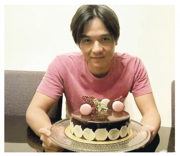 馮德倫41歲生日，未知緋聞女友舒淇有否跟他慶祝呢？（微博圖片）