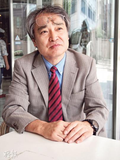 植村隆是日本最早報道「慰安婦」的記者,20多年來一直備受右翼傳媒攻擊。(林康琪攝) 植村隆是日本最早報道「慰安婦」的記者,20多年來一直備受右翼傳媒攻擊。(林康琪攝)